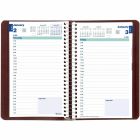 Agenda quotidien (2026) couverture souple, anglais bourgogne