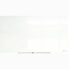 Tableau magnétique effaçable à sec en verre invisamount