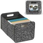 Panier de rangement pliable double