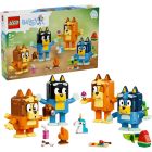 La famille de bluey en briques