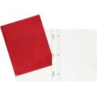 Couverture de présentation rouge