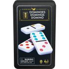 Jeu classique dominos dbl-6 - bte métal