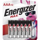 Piles alcalines max aaa paquet de 12