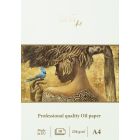 Papier peinture à l'huile professionnel a4