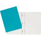 Couverture de présentation turquoise