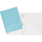 Couverture de présentation bleu