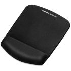 Tapis de souris/repose-poignet plushtouch™ format régulier noir