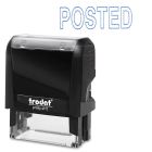 Timbre grand format auto-encreur original printy 4.0 4911 posted