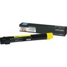 Cartouche de toner à très haut rendement x950 / x952 / x954 jaune