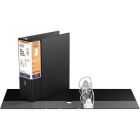 Reliure-classeur robuste deluxe quickfit® 4 po. noir