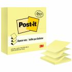Bloc de feuillets éclair autoadhésifs format club post-it®