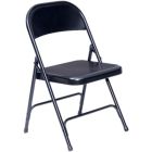 Chaise pliante en métal
