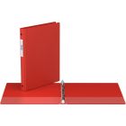 Reliure indispensable avec anneaux ronds 5/8 po rouge