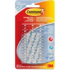 Pinces adhésives décoratives command™ 20 crochets et 24 bandes