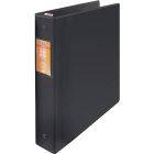 Reliure à anneaux ronds envi heavy-duty 1-1/2 po. noir