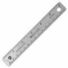 Règle en métal avec dos en liège 15 cm métrique / 6”