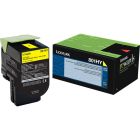Cartouche de toner 80c1h jaune