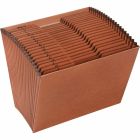 Classeur expansible en fibre rouge a-z format lettre