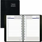 Agenda quotidien duraglobe™ (2026) couverture souple en corinth noir
