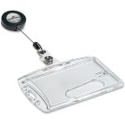 Porte-carte de sécurité cordon rétractable (bte 10)