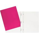 Couverture de présentation rose