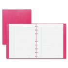 Cahier de notes ruban rose rose vif