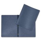 Couverture de présentation bleu foncé