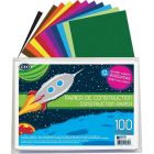Papier de construction 100 feuilles