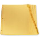 Intercalaires imprimés lettre, 3 perforations 1-31