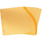 Intercalaires imprimés légal, 4 perforations 1-31