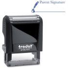 Timbre grand format auto-encreur original printy 4.0 4911 parent signature