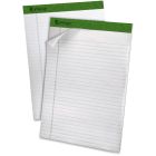 Bloc de feuilles lignées recyclées earthwise™ 8-1/2 x 11 po (pqt 4)