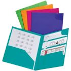Couverture de présentation en poly 4 sections divide-it-up™ couleurs variées