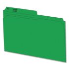 Chemises à dossier format lettre vert