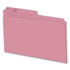 Chemises à dossier format lettre rose