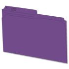 Chemises à dossier format lettre violet