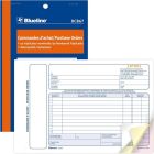 Formulaires d'achat 5-3/8 x 8 po triplicata (bilingue)