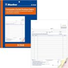 Formulaires d'achat 8-1/2 x 11 po triplicata (bilingue)