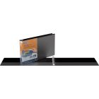 Reliure de présentation format légal deluxe quickfit® format paysage, anneaux ronds 1 po - noir