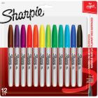 Marqueur fin paquet de 12 couleurs variées