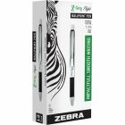 Stylo à bille rétractable z-grip flight boîte de 12 noir
