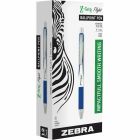 Stylo à bille rétractable z-grip flight boîte de 12 bleu
