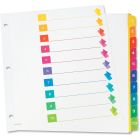 Intercalaires imprimés super rapidex™ 1-10