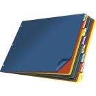 Intercalaires insérables en poly poly 8 onglets