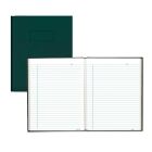 Livre de notes a9 ligné vert