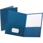 Couverture de présentation À l'unité bleu