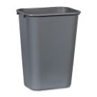 Poubelle côté bureau grand, 39l, 15-1/4 x 11 x 20"h gris