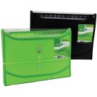 Classeur expansible écologique avec fenêtre 13 pochettes