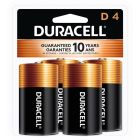 Piles alcalines coppertop d paquet de 4