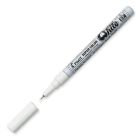 Marqueur permanent super color pointe extra-fine blanc